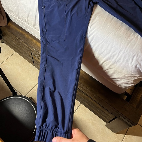 Blue Scrup top that is a small size with blue medium pants, Beautiful Uniform - Picture 8 of 8